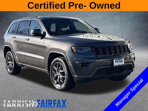 Granite Crystal Metallic Clearcoat 2021 Jeep Grand Cherokee 80th Anniversary 4x4