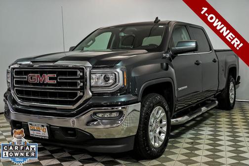Dark Slate Metallic 2018 GMC Sierra 1500 SLE