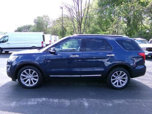 Blue Jeans Metallic 2017 Ford Explorer Limited