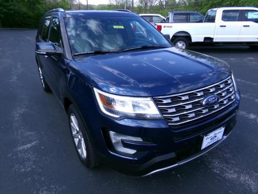 Blue Jeans Metallic 2017 Ford Explorer Limited