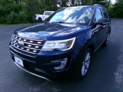 Blue Jeans Metallic 2017 Ford Explorer Limited
