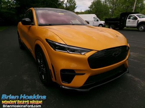 Cyber Orange Metallic Tricoat 2021 Ford Mustang Mach-E GT