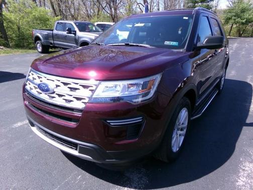 Burgundy Velvet Metallic Tinted Clearcoat 2019 Ford Explorer XLT