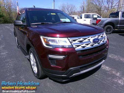 Burgundy Velvet Metallic Tinted Clearcoat 2019 Ford Explorer XLT