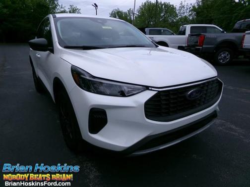 Star White Metallic Tri-Coat 2023 Ford Escape Active