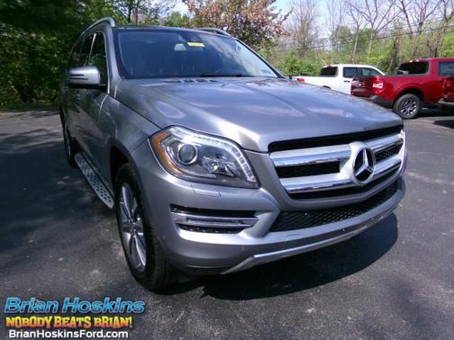 Palladium Silver Metallic 2014 Mercedes-Benz GL-Class 4MATIC