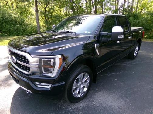 Agate Black Metallic 2021 Ford F-150 Platinum
