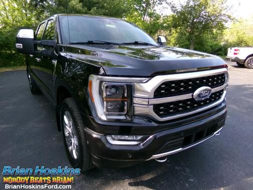 Agate Black Metallic 2021 Ford F-150 Platinum