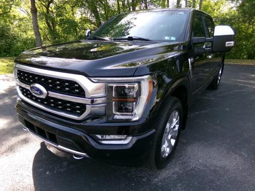 Agate Black Metallic 2021 Ford F-150 Platinum