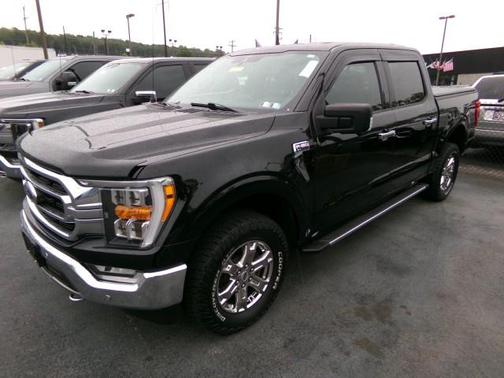 Agate Black Metallic 2021 Ford F-150 XLT