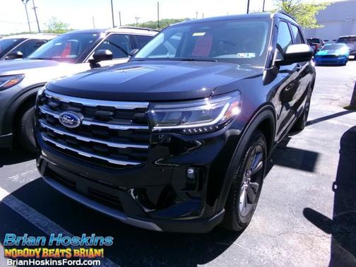 Agate Black Metallic 2026 Ford Explorer Active