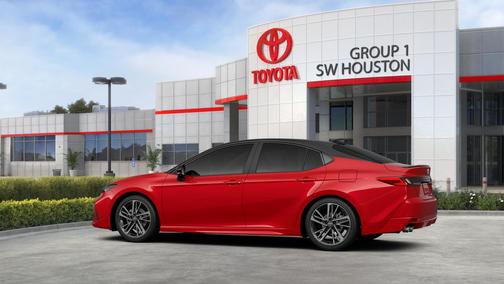 Red 2026 Toyota Camry XSE