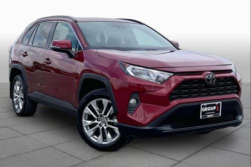 Ruby Flare Pearl 2021 Toyota RAV4 XLE Premium