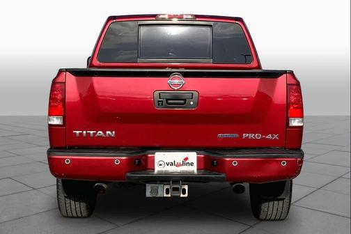 Cayenne Red 2015 Nissan Titan PRO-4X