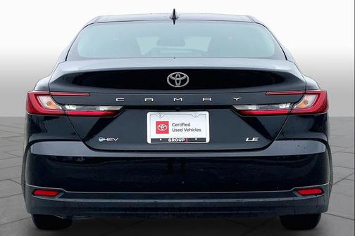 Midnight Black Metallic 2026 Toyota Camry LE