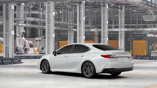 White 2026 Toyota Camry XLE
