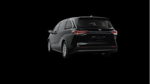 Midnight Black Metallic 2026 Toyota Sienna LE