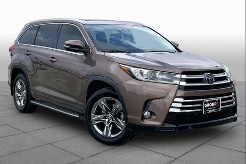 Toasted Walnut Pearl 2018 Toyota Highlander Limited Platinum