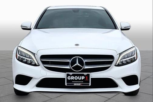 Polar White 2021 Mercedes-Benz C-Class Sedan