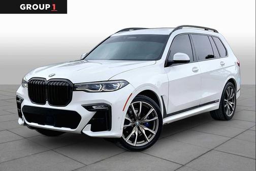 Mineral White Metallic 2020 BMW X7 M50i