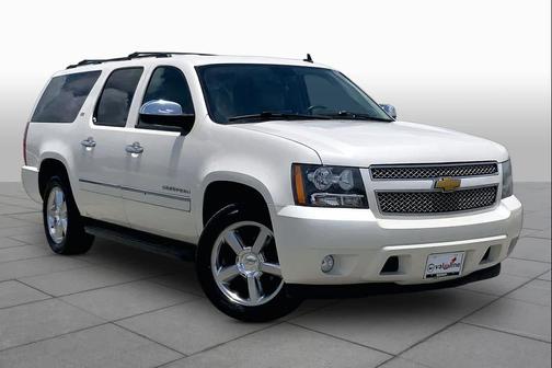 White Diamond Tricoat 2013 Chevrolet Suburban 1500 LTZ