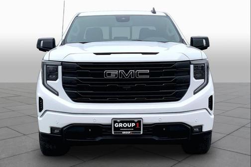 Summit White 2025 GMC Sierra 1500 Elevation