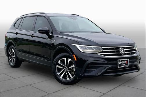 Deep Black Pearl 2023 Volkswagen Tiguan 2.0T S