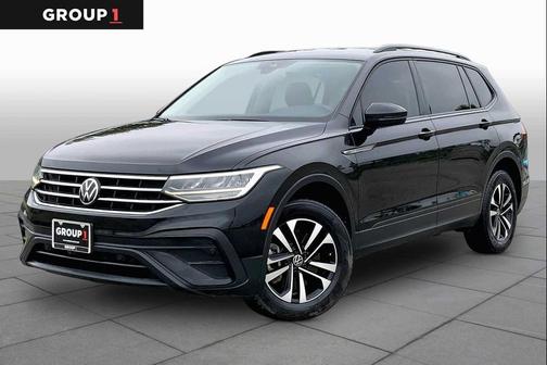 Deep Black Pearl 2023 Volkswagen Tiguan 2.0T S