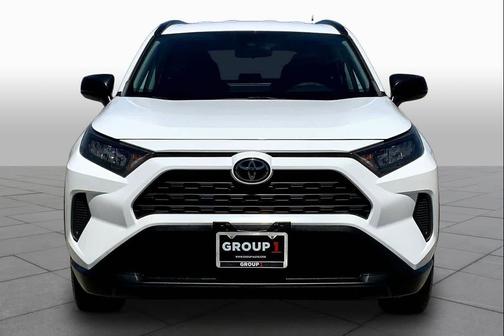 Super White 2020 Toyota RAV4 LE