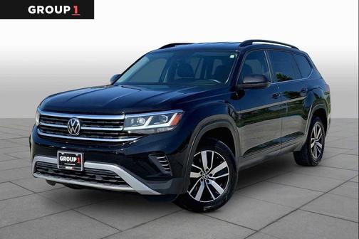 DEEP BLACK PEARL EFFECT 2022 Volkswagen Atlas 2.0T SE