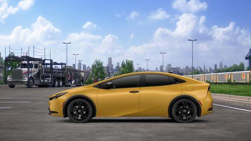 Tan 2026 Toyota Prius Plug-In Hybrid Nightshade