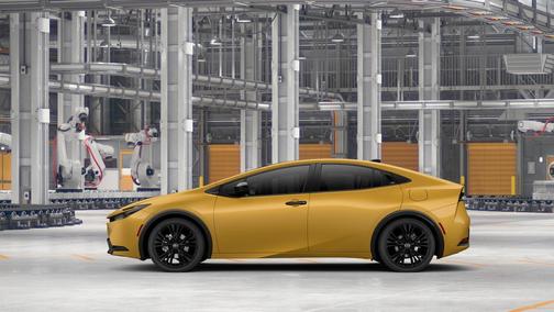 Tan 2026 Toyota Prius Plug-In Hybrid Nightshade