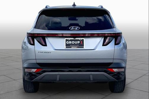 Shimmering Silver 2022 Hyundai TUCSON Limited