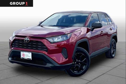 Ruby Flare Pearl 2022 Toyota RAV4 LE