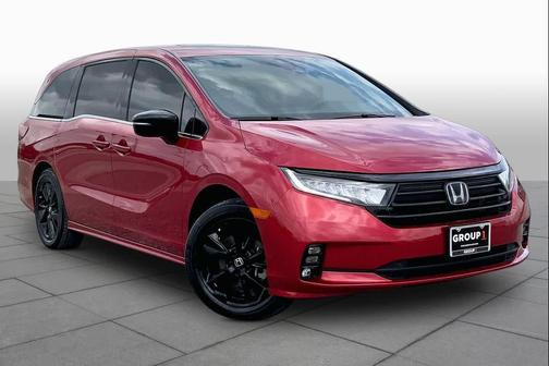 Radiant Red Metallic II 2024 Honda Odyssey Sport