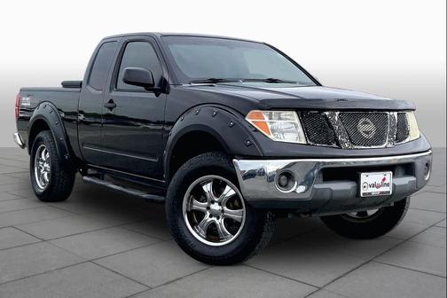 Super Black 2005 Nissan Frontier SE King Cab