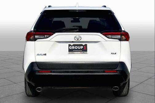 Super White 2021 Toyota RAV4 XLE