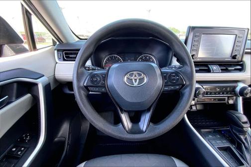 Super White 2021 Toyota RAV4 XLE