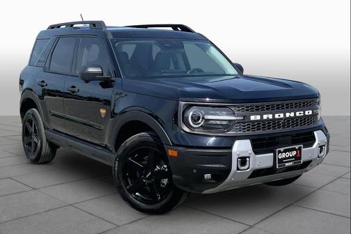 Shadow Black 2025 Ford Bronco Sport Badlands