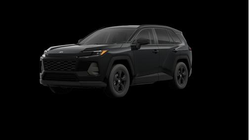 Black 2026 Toyota RAV4 LE