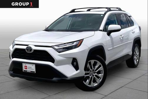Wind Chill Pearl 2025 Toyota RAV4 XLE Premium