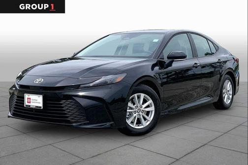 Midnight Black Metallic 2026 Toyota Camry LE