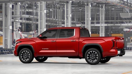 Supersonic Red 2026 Toyota Tundra Hybrid Limited