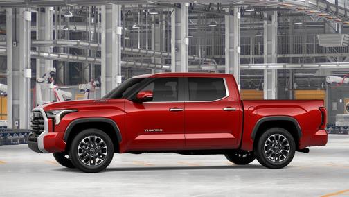 Supersonic Red 2026 Toyota Tundra Hybrid Limited