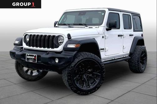 Bright White Clearcoat 2024 Jeep Wrangler Sport S