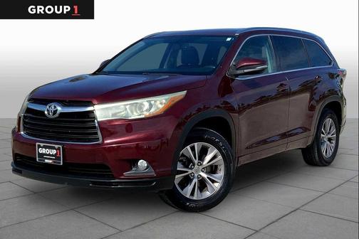 Ooh La La Rouge Mica 2015 Toyota Highlander XLE