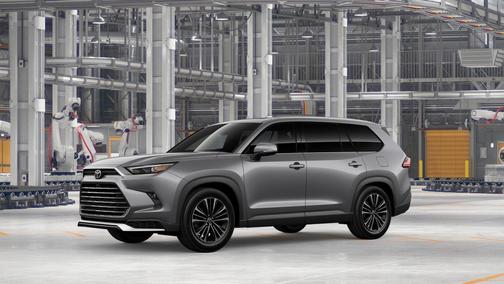 Gray 2026 Toyota Grand Highlander Hybrid Platinum MAX
