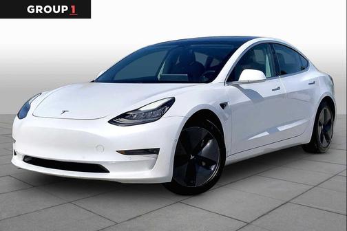 Pearl White Multi-Coat 2020 Tesla Model 3 Standard Range Plus