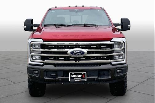Rapid Red Metallic Tinted Clearcoat 2024 Ford F-250 King Ranch