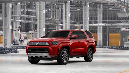 Supersonic Red 2026 Toyota 4Runner Limited